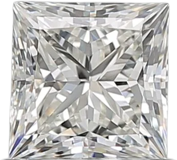 0.92 Carat I IF Princess Natural Diamond