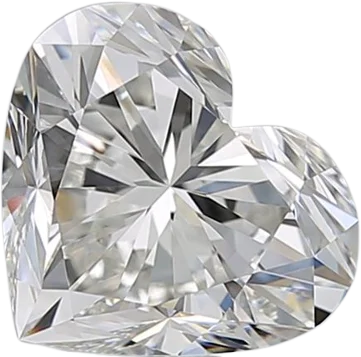 2.01 Carat H VS1 Heart Natural Diamond