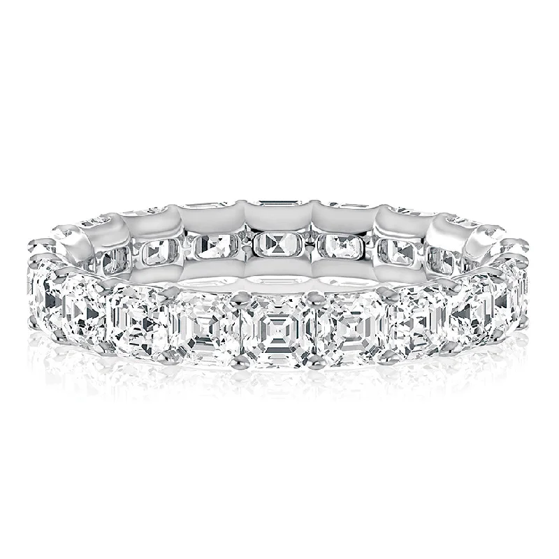 A. Jaffe Asscher Diamond Eternity Ring in White Gold