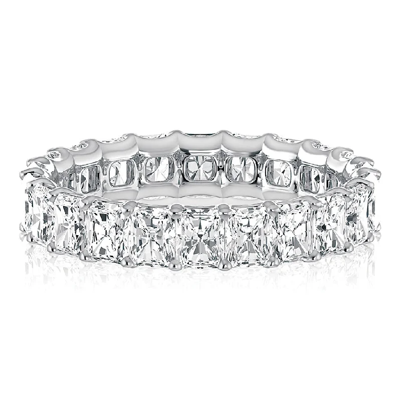 A. Jaffe Radiant Diamond Eternity Ring in White Gold