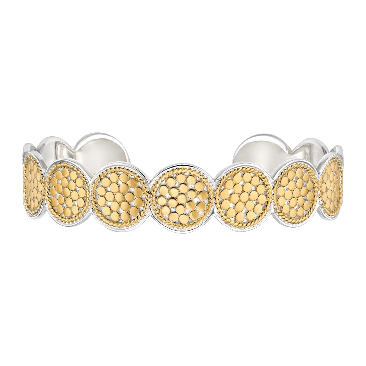 Anna Beck Disc Cuff Bracelet - Gold Plated