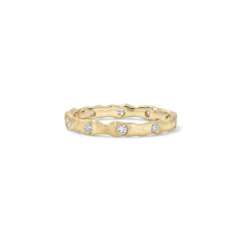 Diamond Freeform Eternity Band