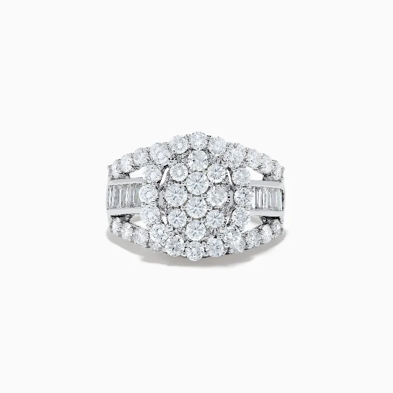 Bouquet 14K White Gold Diamond Ring