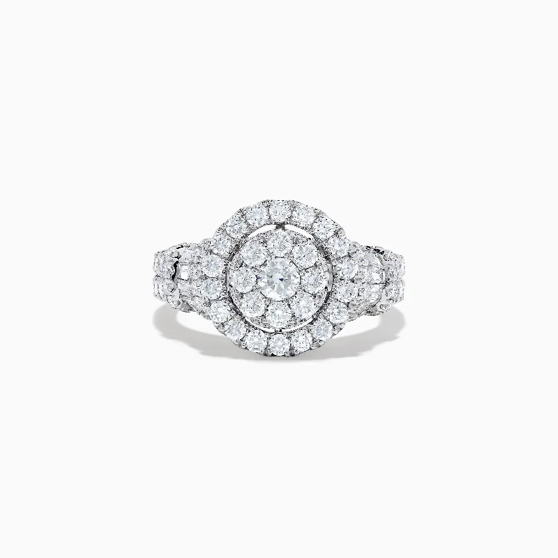 Bouquet 14K White Gold Diamond Ring