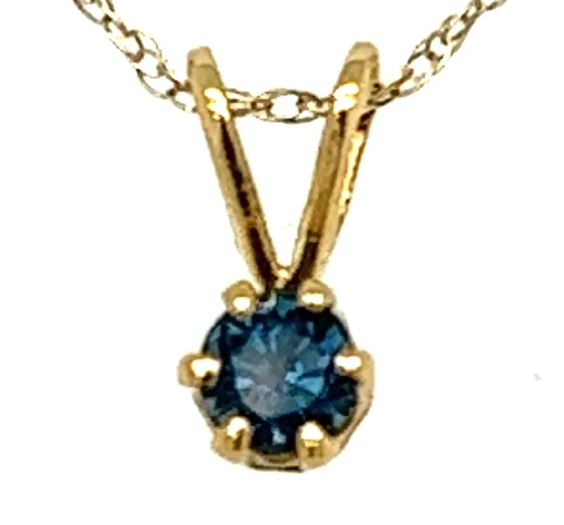 Estate Color Stone Pendant