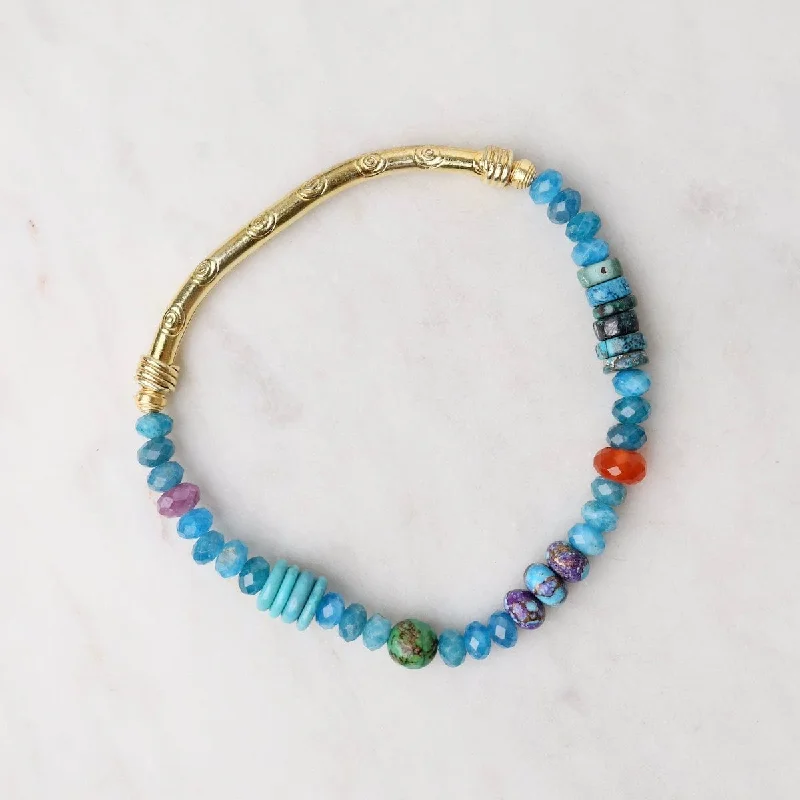 Gold Amazing Apatite Bracelet