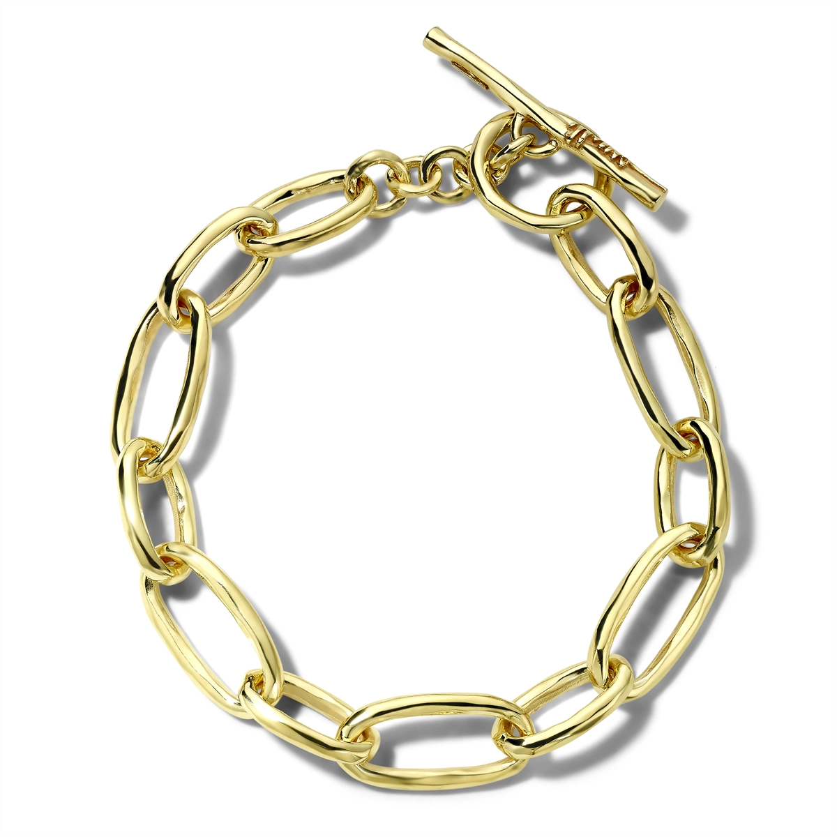 Ippolita 18K Yellow Gold Classico Oval Sculpted Link Bracelet