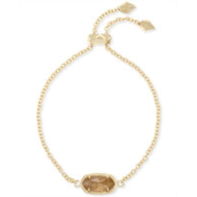 Kendra Scott Elaina Bracelet in Gold with Orange Citrine Quartz