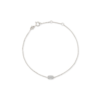 Kendra Scott Millicent 14K White Gold Diamond Bracelet