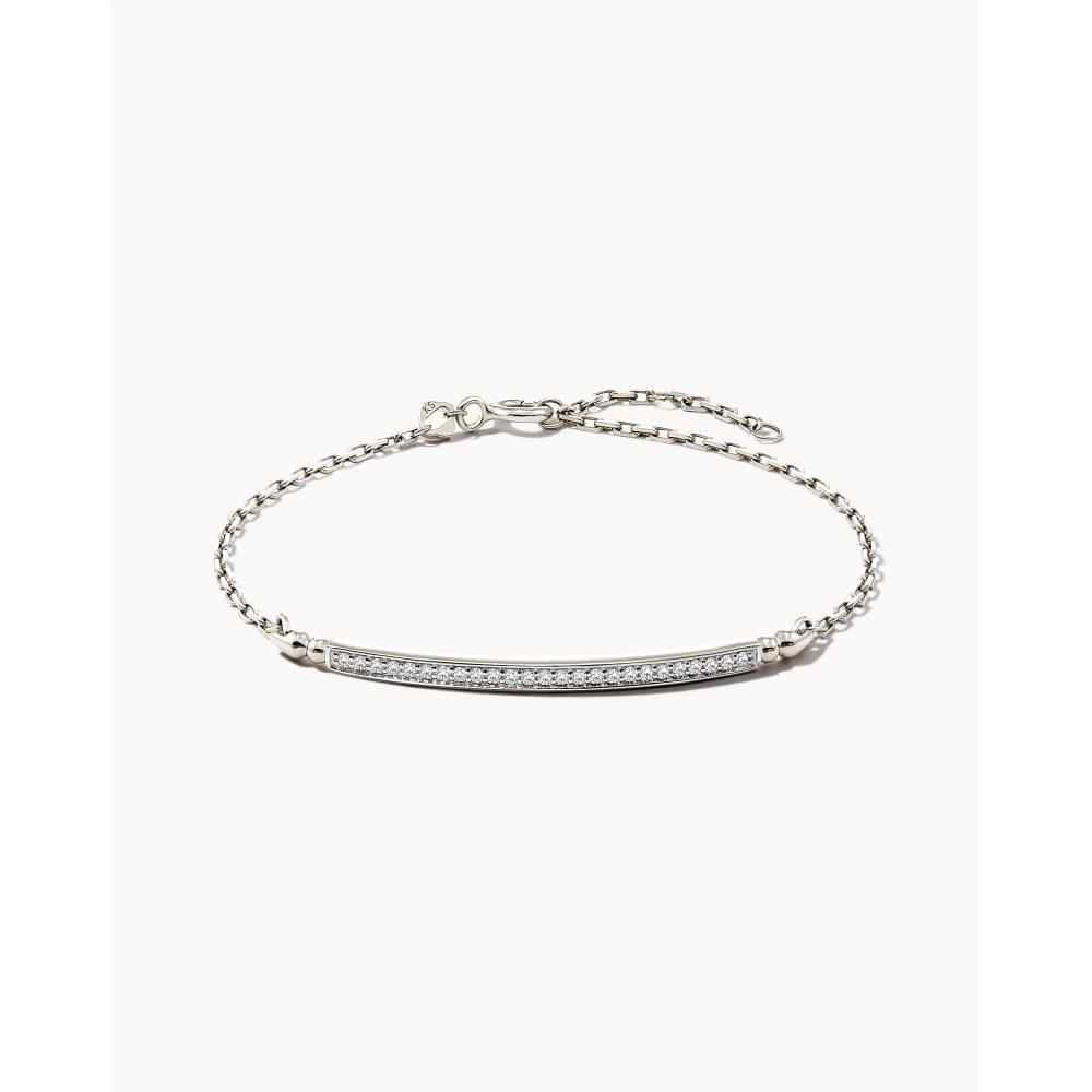 Kendra Scott Ott Delicate 14K White Gold Diamond Bracelet