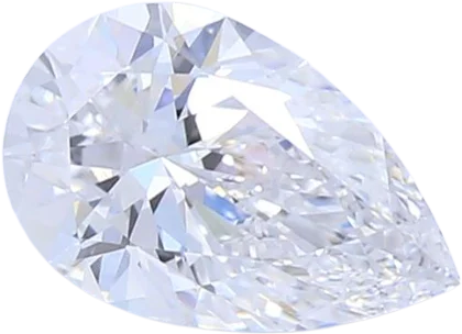 0.53 Carat D VS1 Pear Lab Diamond