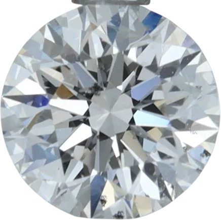 0.55 Carat H SI2 Round Natural Diamond