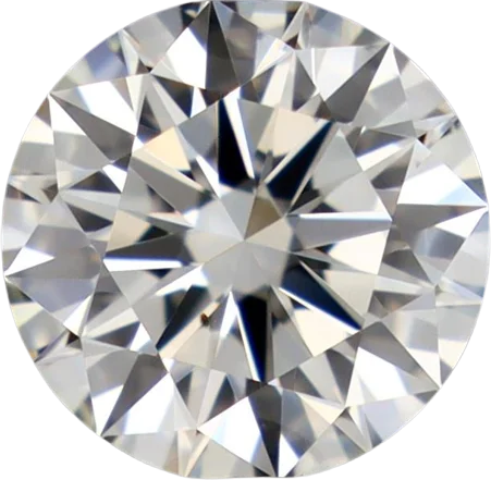 0.56 Carat J VS2 Round Natural Diamond