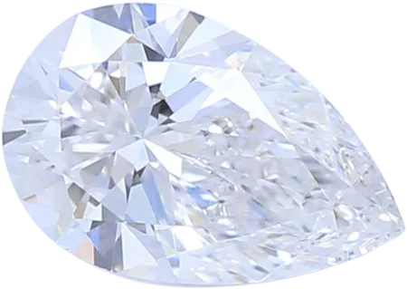 0.57 Carat E VVS2 Pear Lab Diamond