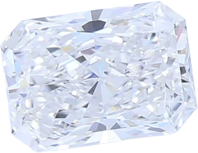 0.58 Carat E VVS2 Radiant Lab Diamond