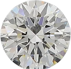 0.6 Carat F VVS1 Round Natural Diamond