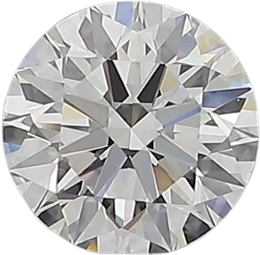 0.62 Carat F VVS2 Round Natural Diamond