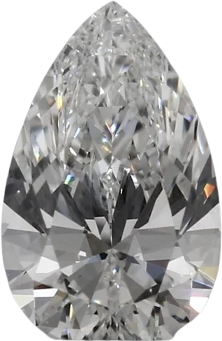 0.66 Carat F vvs1 Pear Lab Diamond