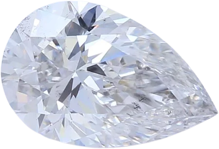 0.7 Carat F SI1 Pear Lab Diamond