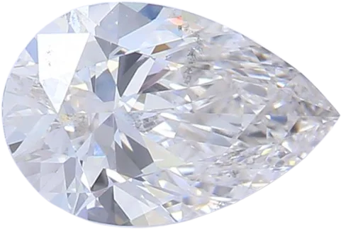 0.7 Carat G SI1 Pear Lab Diamond