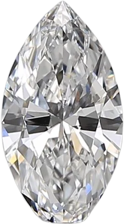 0.71 Carat D VVS2 Marquise Natural Diamond