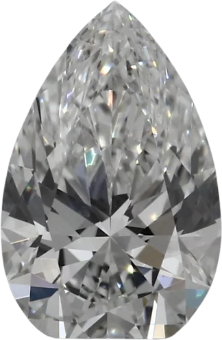 0.77 Carat E vs1 Pear Lab Diamond