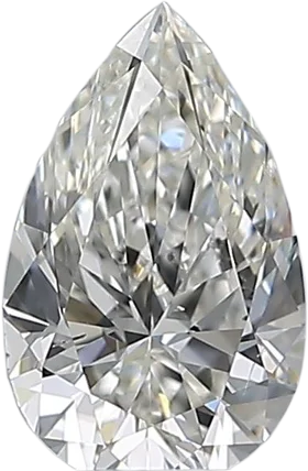 0.8 Carat I SI1 Pear Natural Diamond