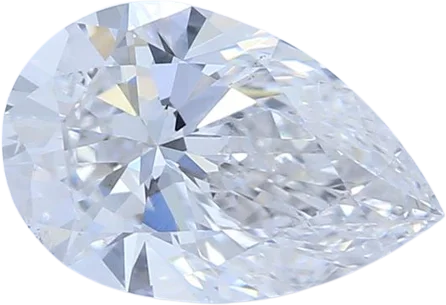 0.85 Carat F SI1 Pear Lab Diamond