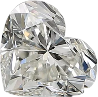 0.9 Carat J VVS2 Heart Natural Diamond