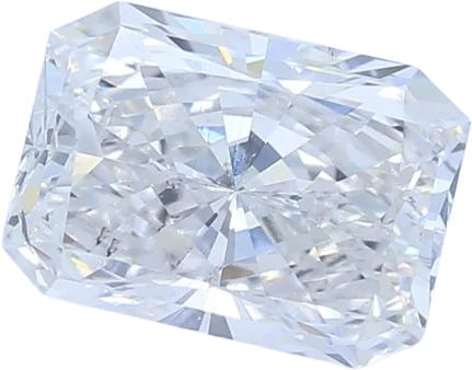 0.93 Carat F SI1 Radiant Lab Diamond