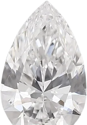 1 Carat D vs1 Pear Lab Diamond