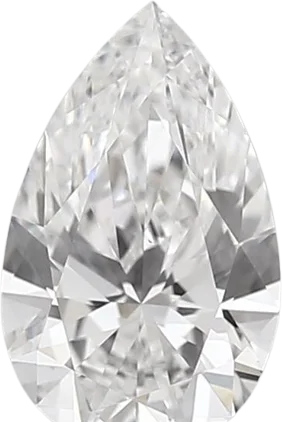 1 Carat E vvs2 Pear Lab Diamond