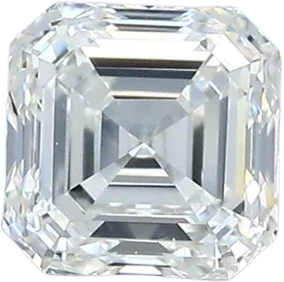 1.01 Carat I VS1 Asscher Natural Diamond