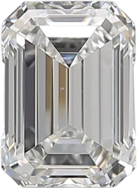 1.01 Carat G VS2 Emerald Natural Diamond