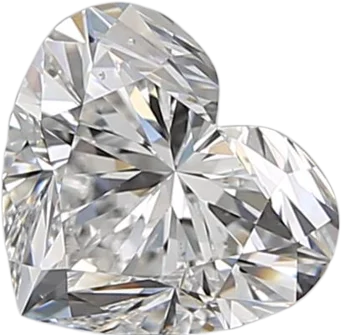 1.01 Carat E SI1 Heart Natural Diamond