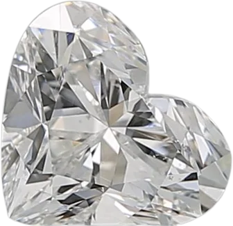 1.01 Carat G SI2 Heart Natural Diamond