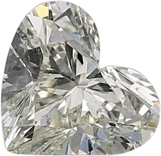 1.01 Carat K SI2 Heart Natural Diamond