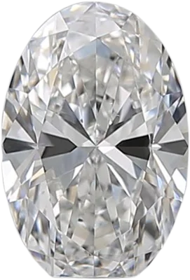 1.01 Carat E VS2 Oval Natural Diamond