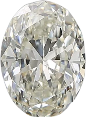 1.01 Carat K VS2 Oval Natural Diamond