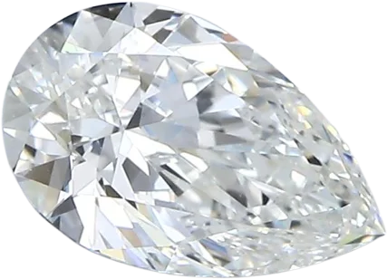 1.01 Carat H VS2 Pear Natural Diamond