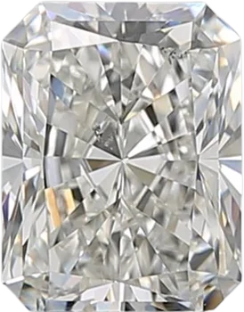 1.01 Carat H SI1 Radiant Natural Diamond