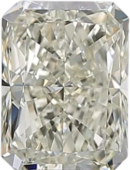 1.01 Carat L VVS1 Radiant Natural Diamond