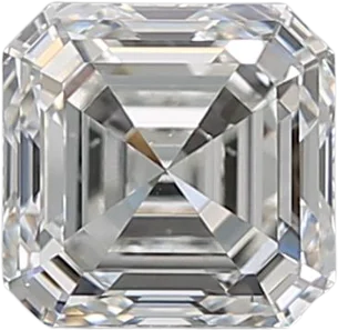 1.02 Carat G SI1 Asscher Natural Diamond