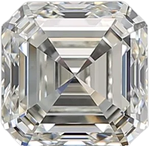 1.02 Carat J VS1 Asscher Natural Diamond