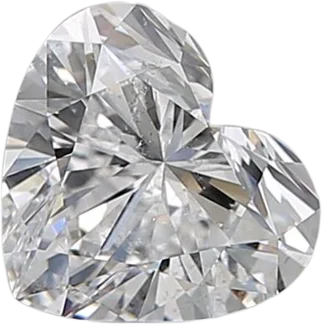 1.02 Carat D SI2 Heart Natural Diamond