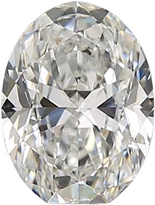 1.02 Carat G VVS1 Oval Natural Diamond