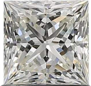 1.02 Carat J VS2 Princess Natural Diamond