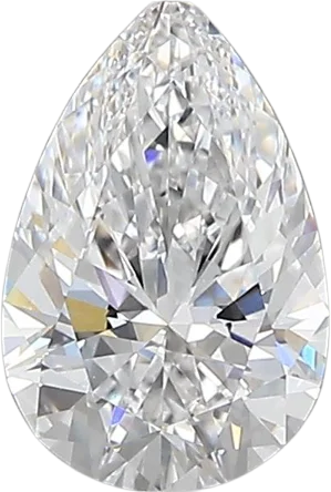 1.03 Carat D vvs2 Pear Lab Diamond