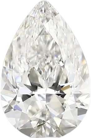 1.03 Carat F vvs1 Pear Lab Diamond