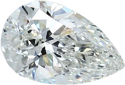 1.06 Carat H VS2 Pear Natural Diamond